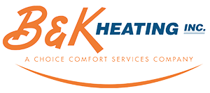 B&K Heating Logo